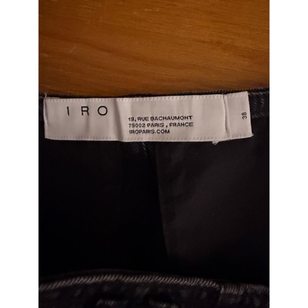 IRO Barra Faded Denim Shorts Women's Size 38/us 6 - Picture 5 of 11